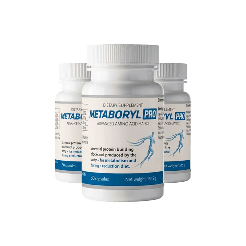 Metaboryl Pro – trzy opakowania suplementu diety, po 30 kapsułek
